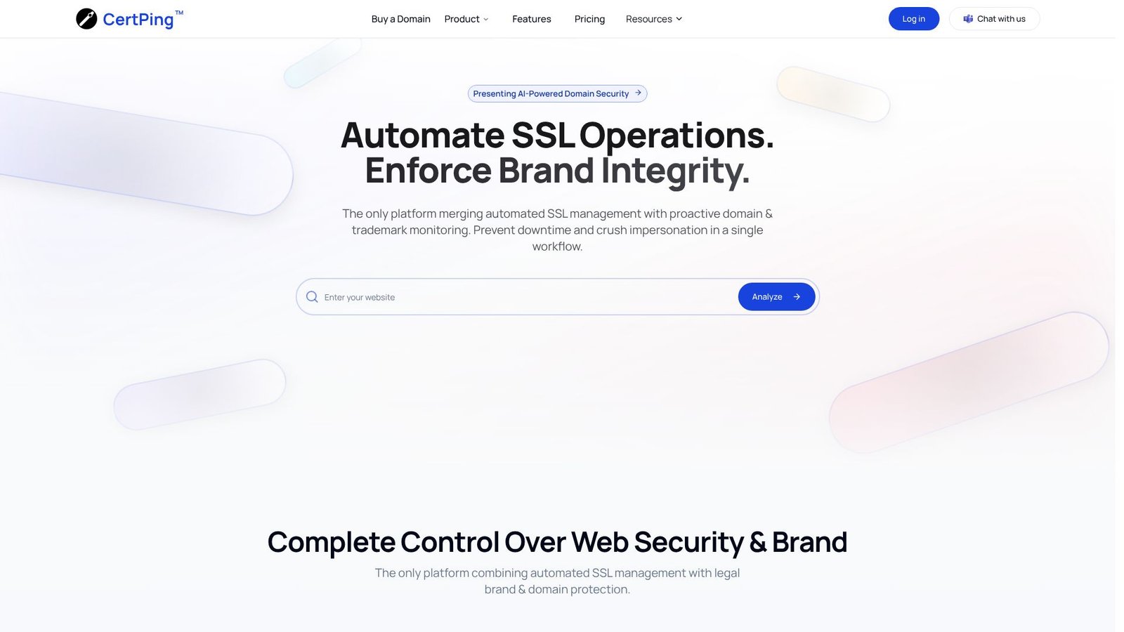 Screenshot: CertPing