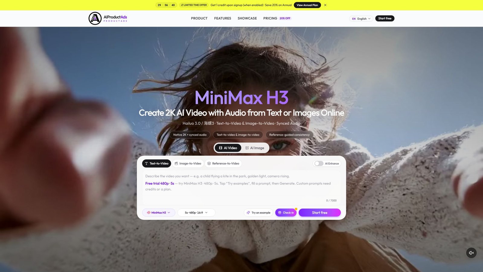 Screenshot: MiniMax H3
