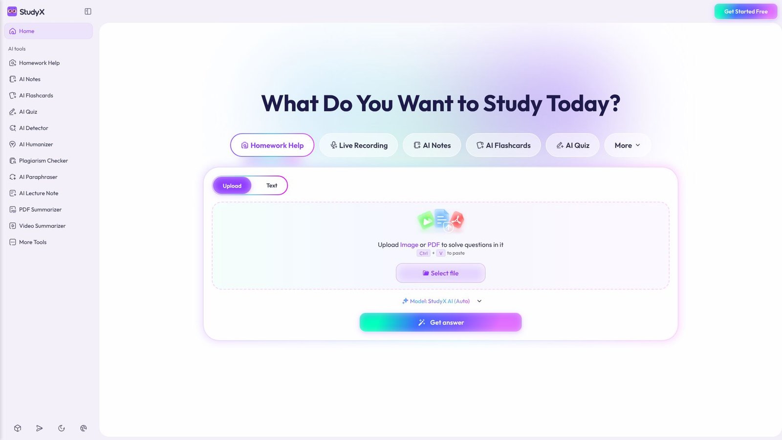 StudyX Screenshot