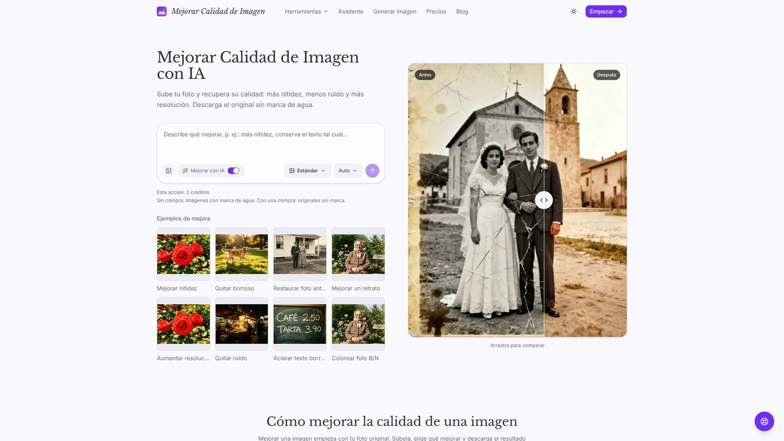 Mejorar Calidad de Imagen Screenshot