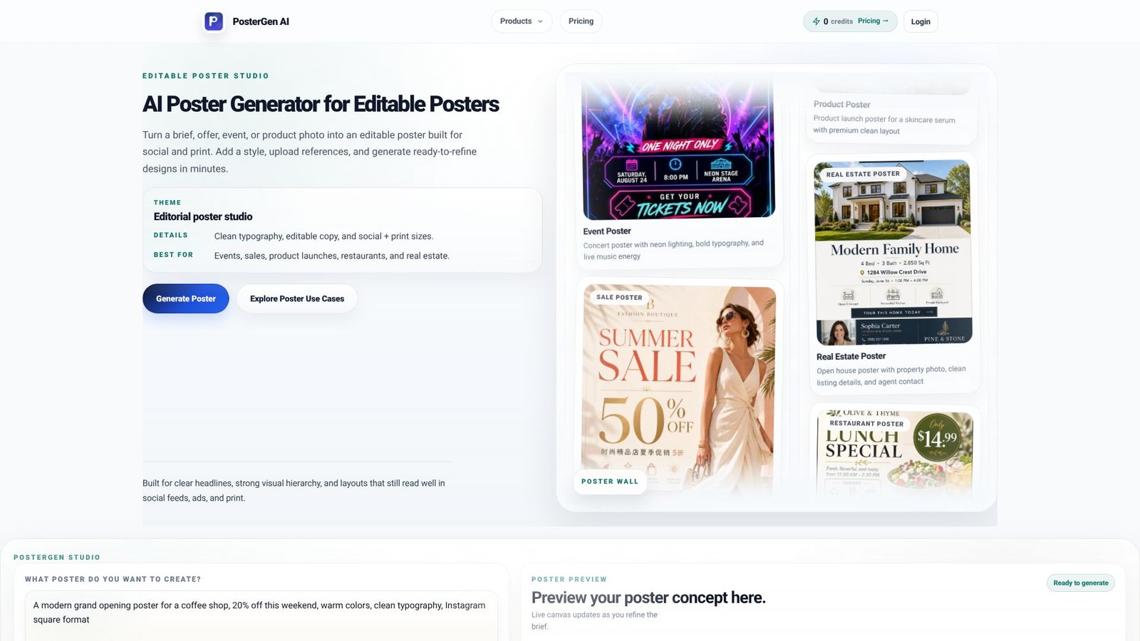 postergenai Screenshot