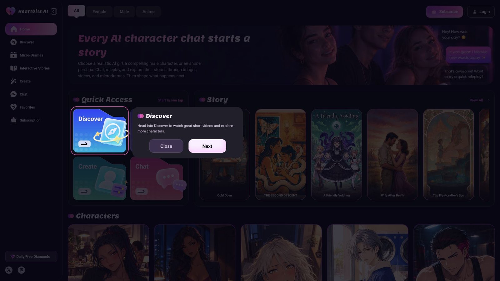 Heartbits Screenshot