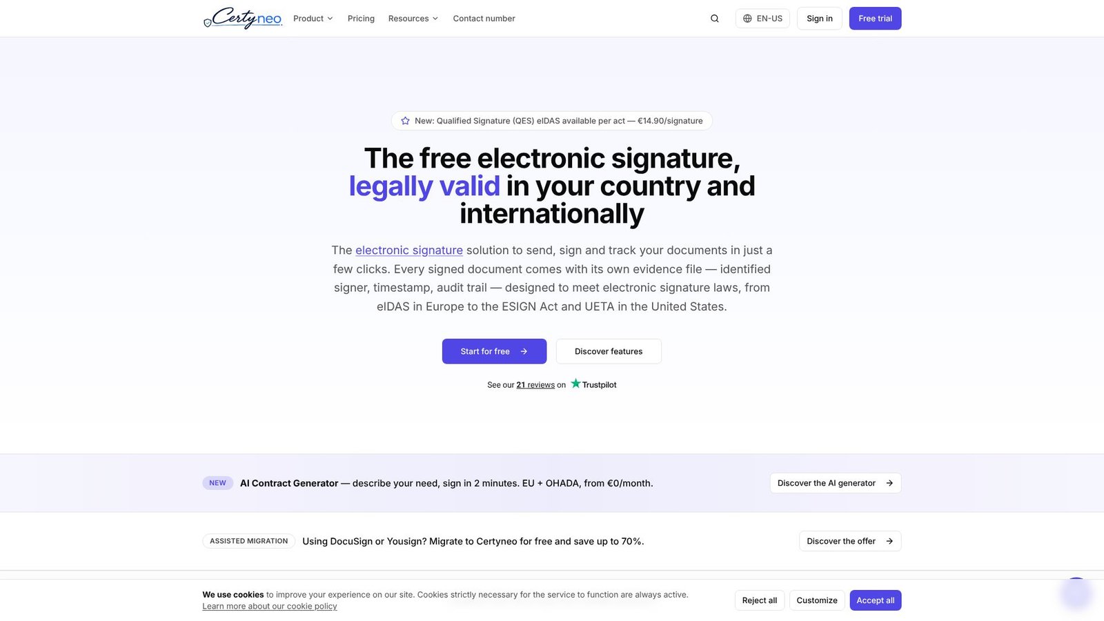 Certyneo Screenshot