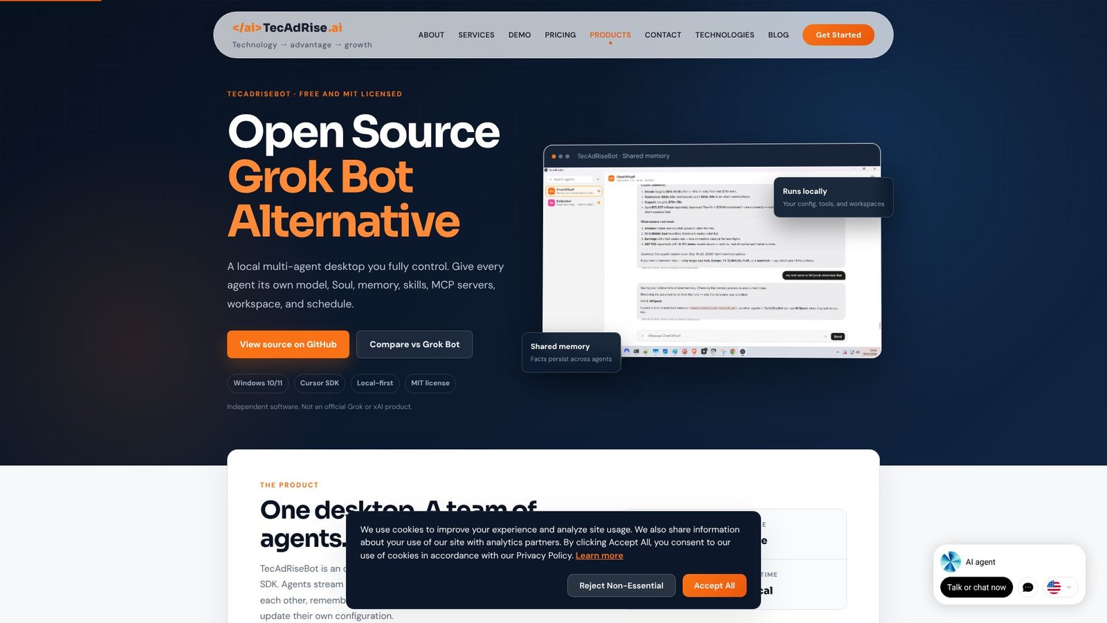 TecAdRise Bot Screenshot