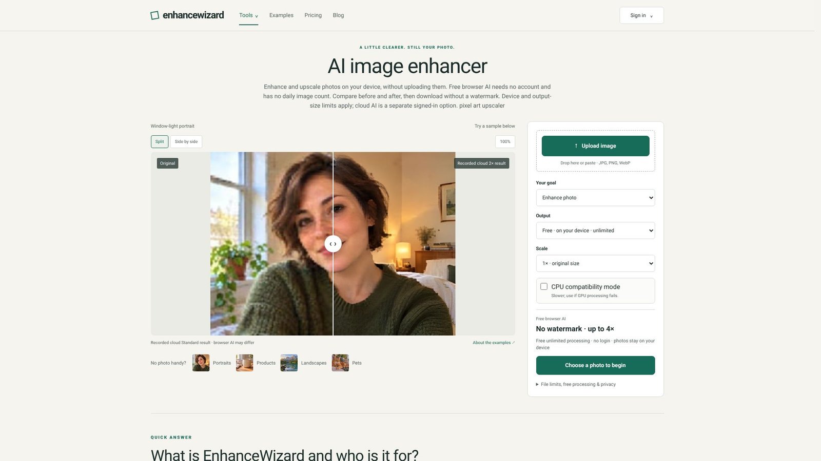 EnhanceWizard Screenshot