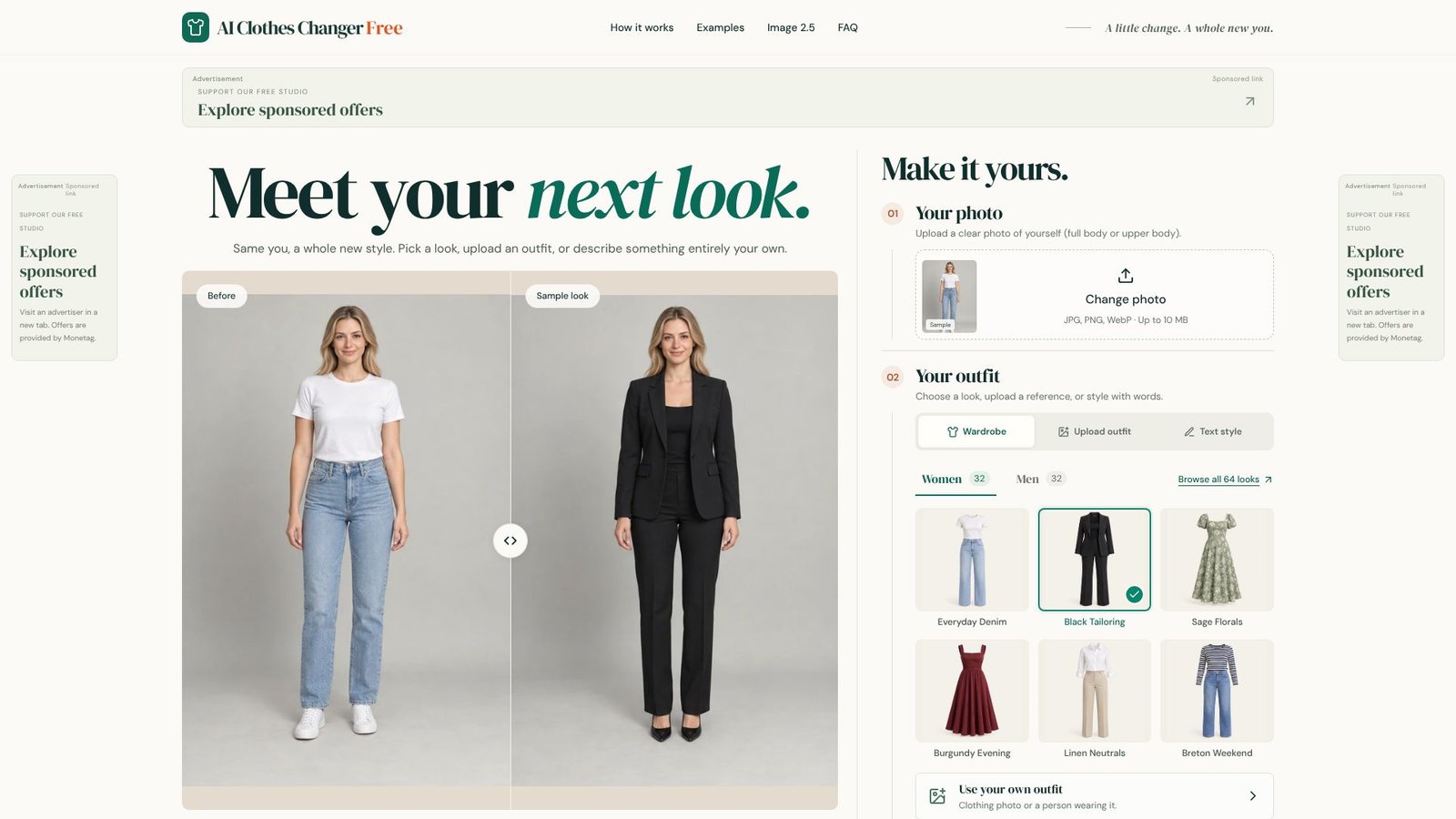 AI Clothes Changer Free Screenshot