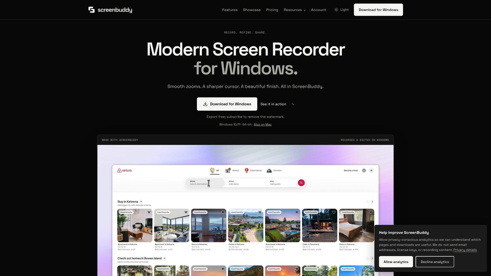 Screenshot: ScreenBuddy