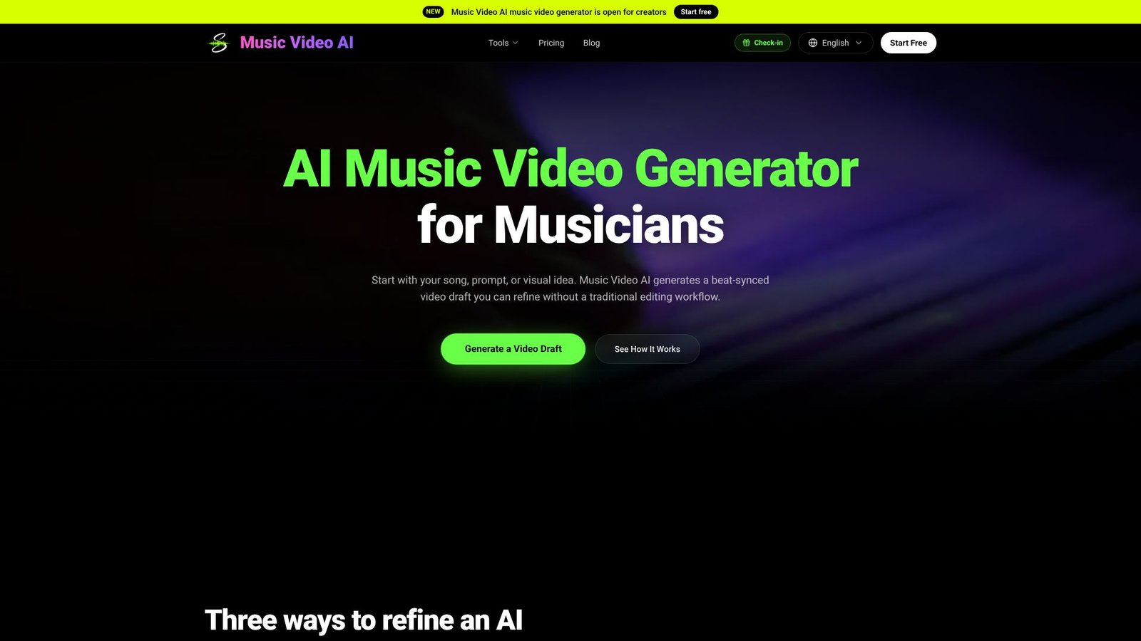 Music Video AI Screenshot