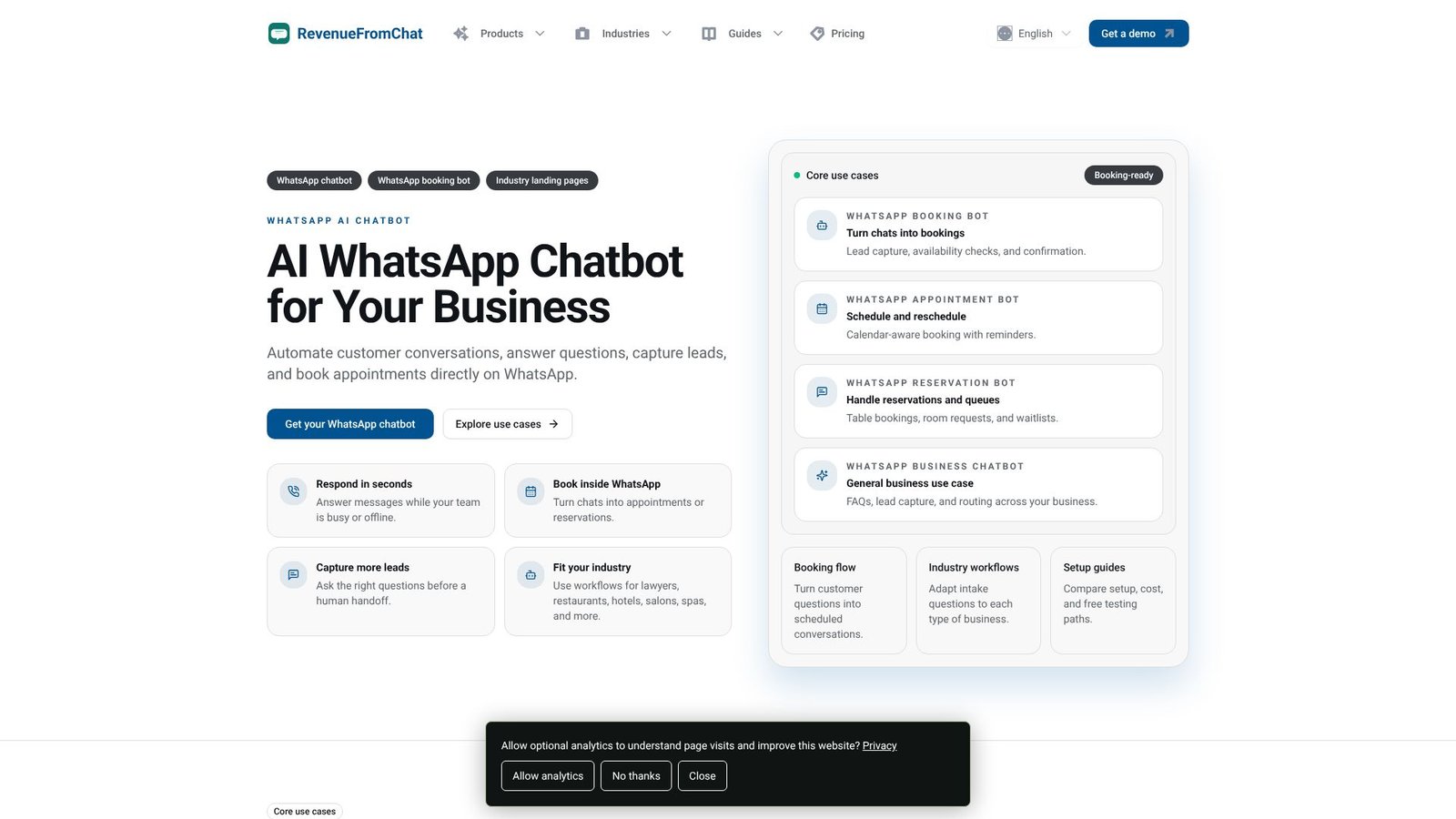 RevenueFromChat Screenshot