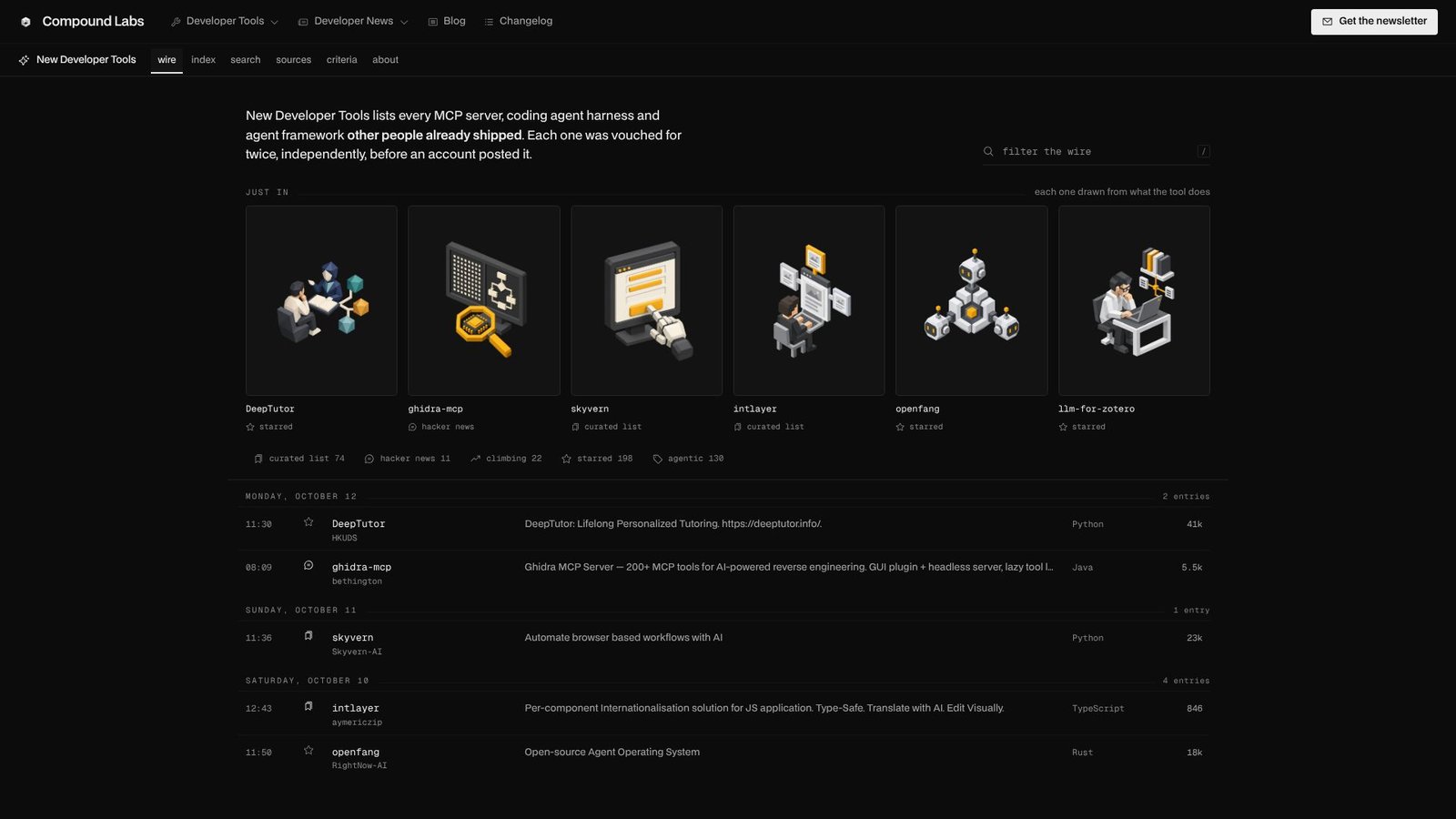Agentwire Screenshot