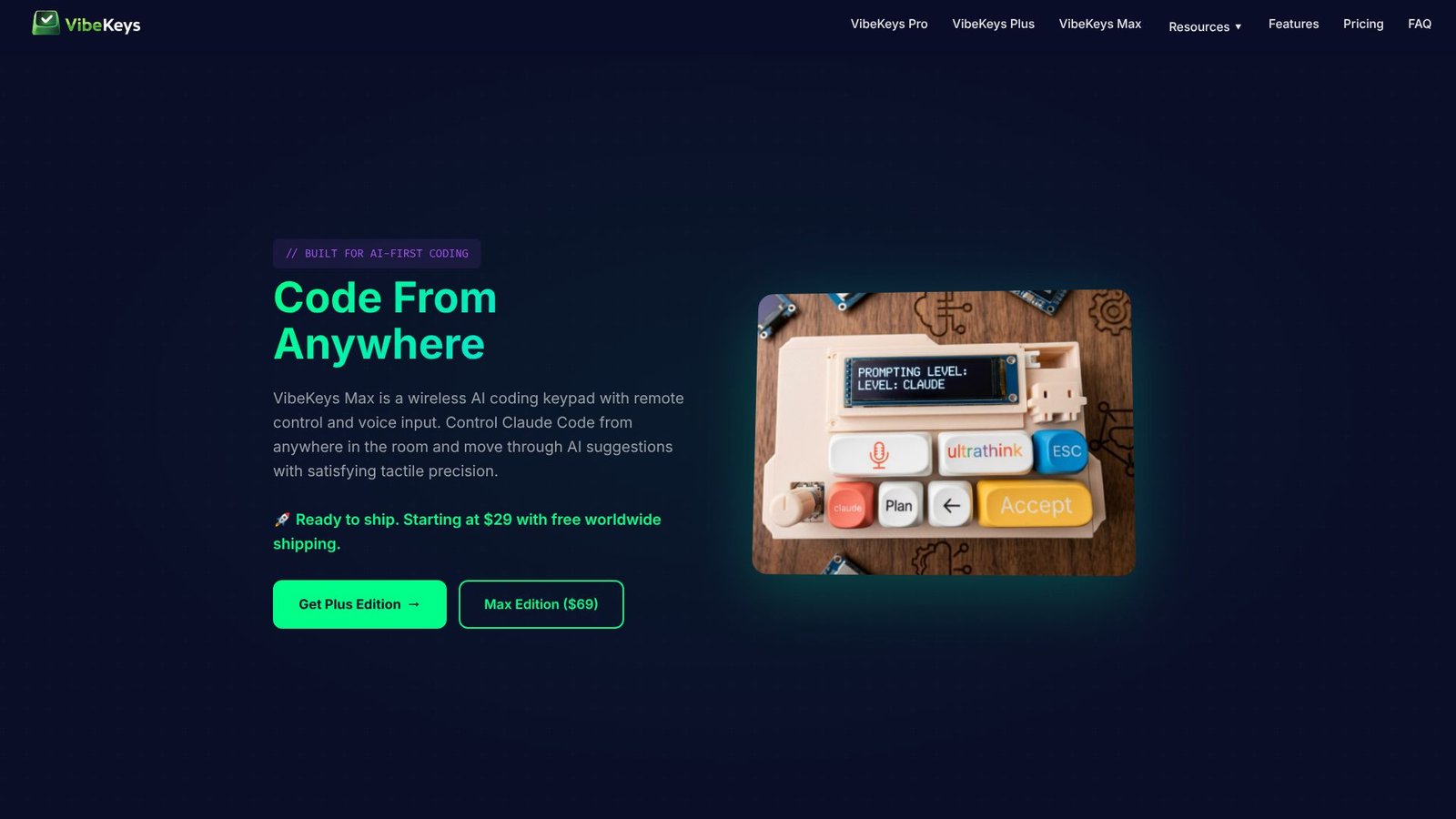 VibeKeys Screenshot