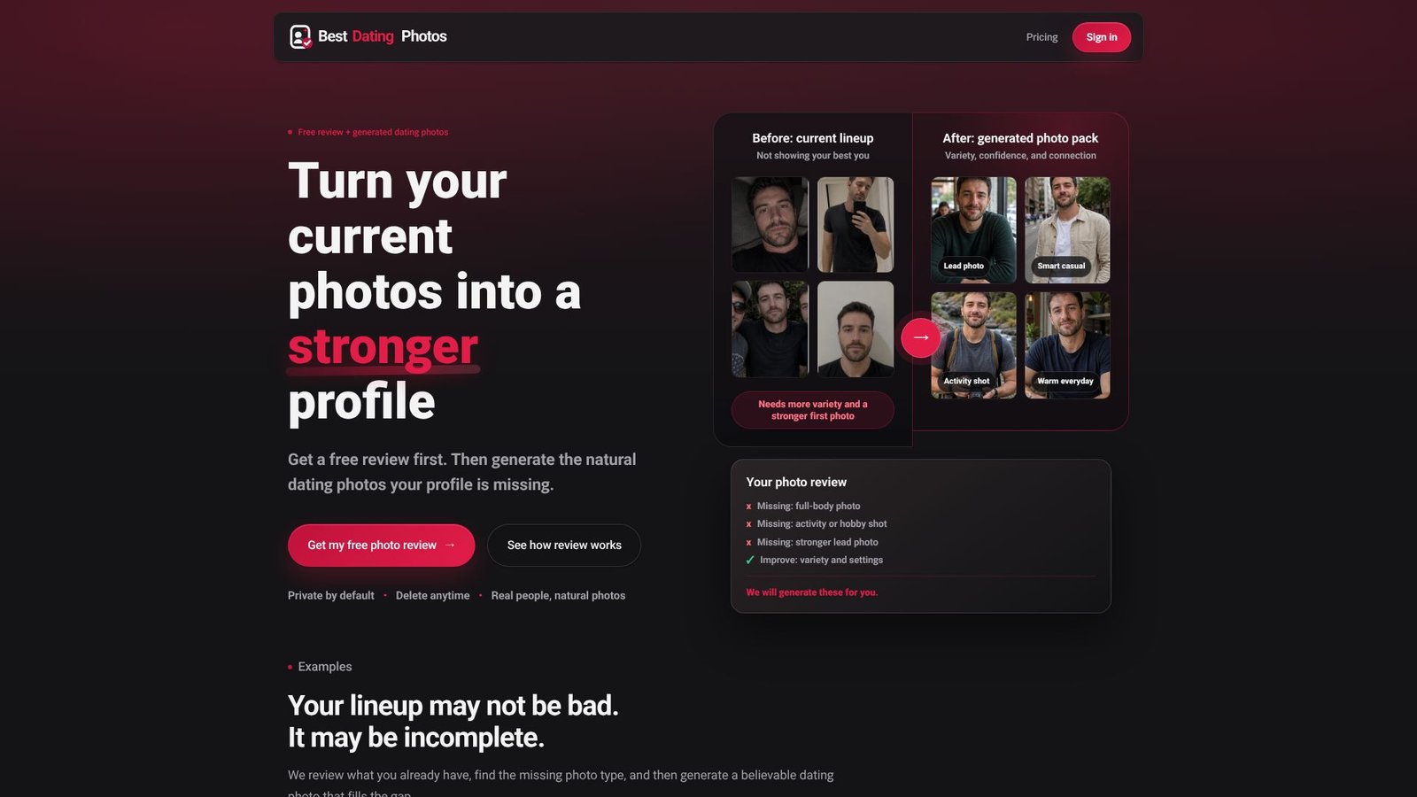 Best Dating Photos Screenshot