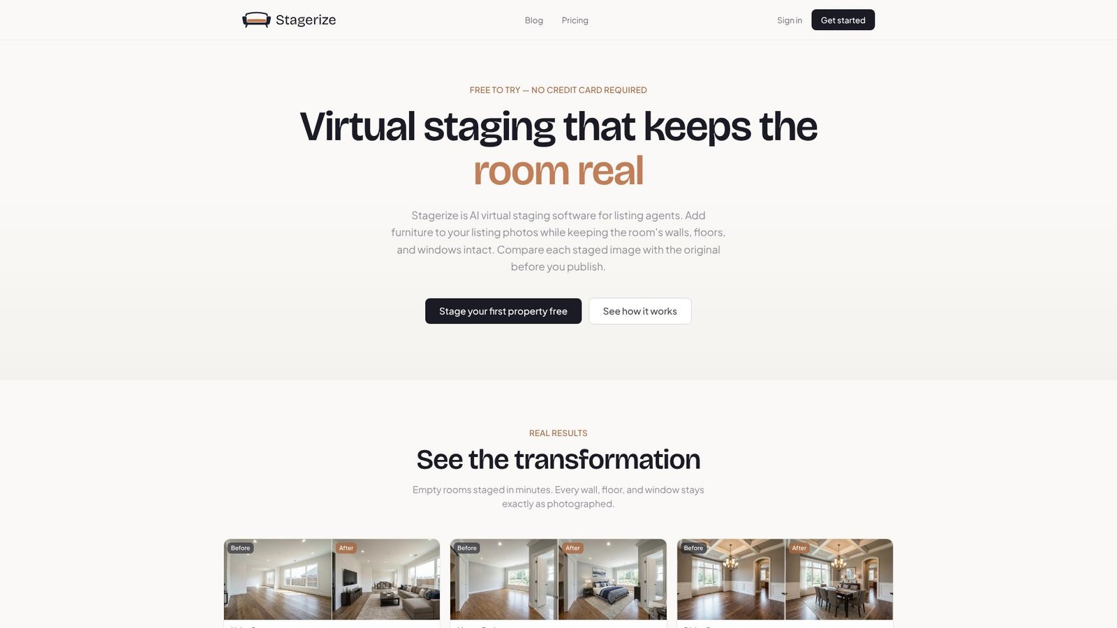 Screenshot: Stagerize