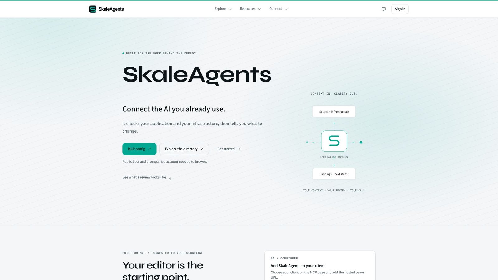 Screenshot: SkaleAgents